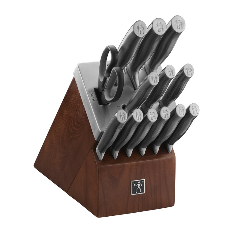 henckels 14 piece self sharpening knife set